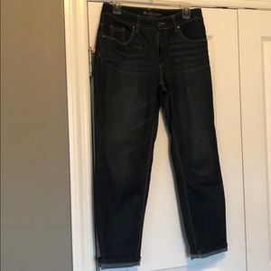 Chicos’s Platinum boyfriend jeans